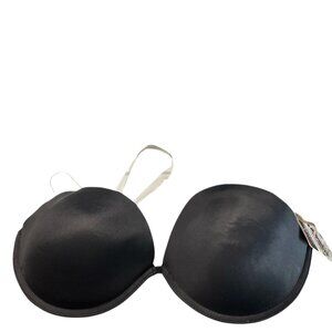 NWT, Angelina Wired & Padded Push-Up Bras w/Clear Convertible Straps , 4-pack